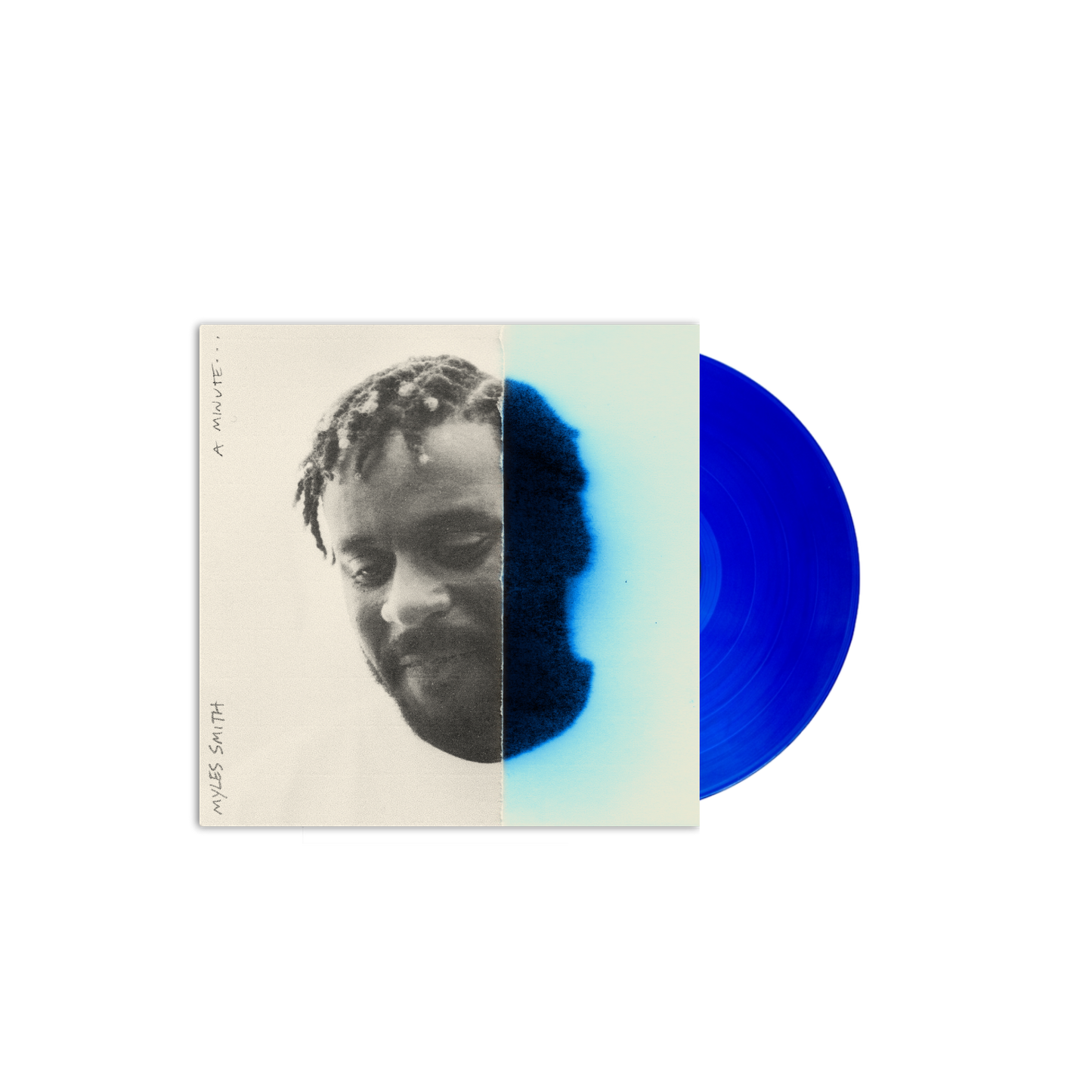 A Minute… SIGNED Vinyl - Blue