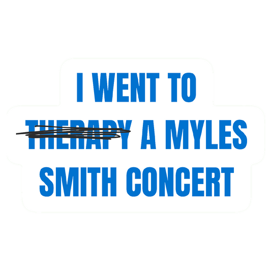 Therapy Sticker - Blue