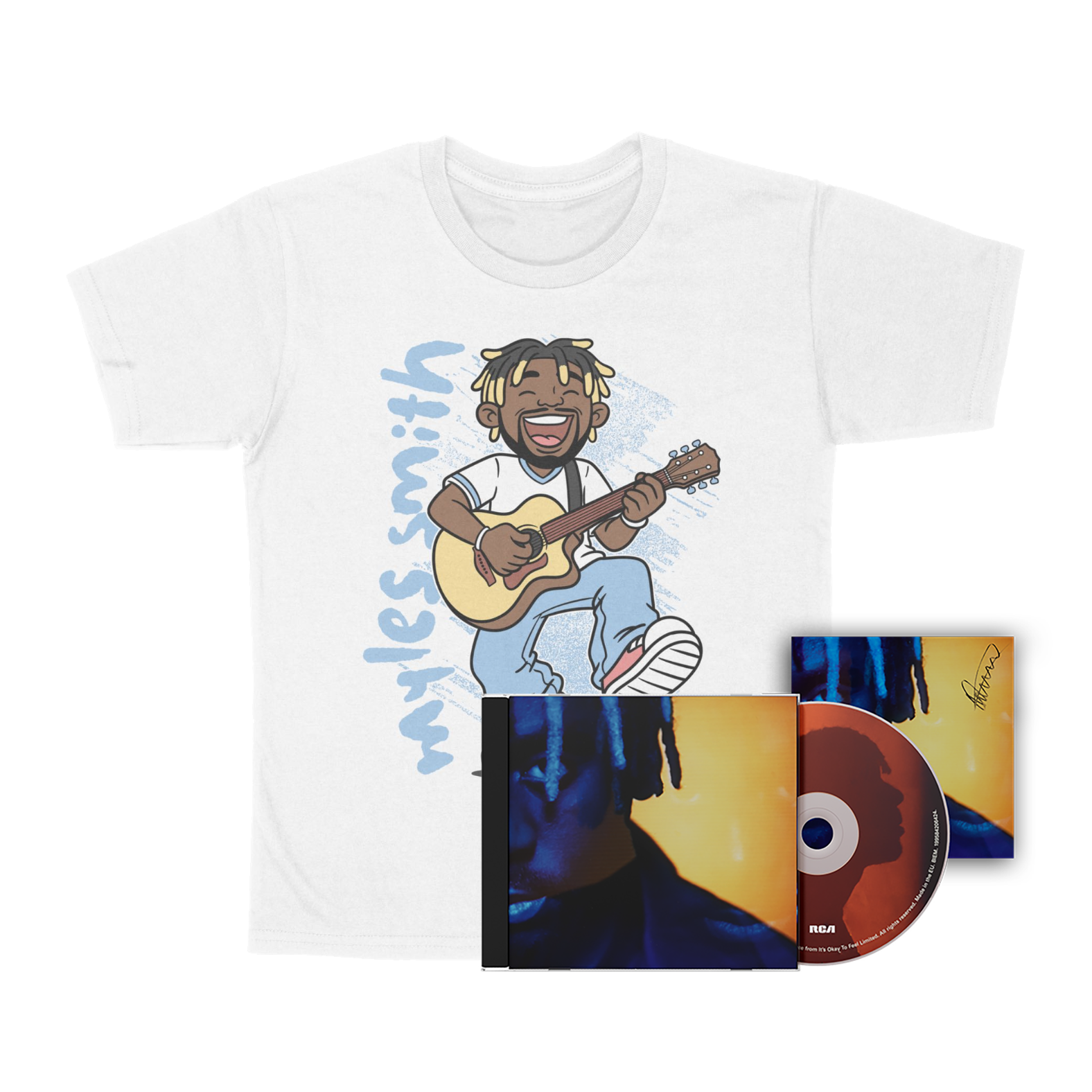 My Mess, My Heart, My Life. SIGNED CD + Myles Kids Tee